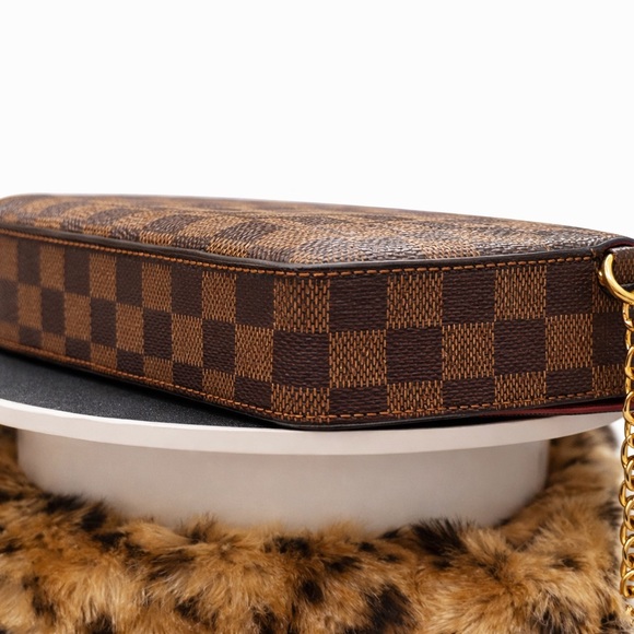 Louis Vuitton Félicie Pochette – Damier Ebene (N63032) – Like New - Picture 4 of 8